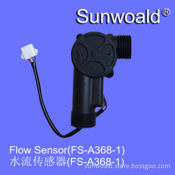 Plastic Water Flow Sensor ABS Black